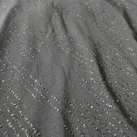 Women's Black Spaghetti Strap Asymmetrical Party Dress - Picture 9 of 16